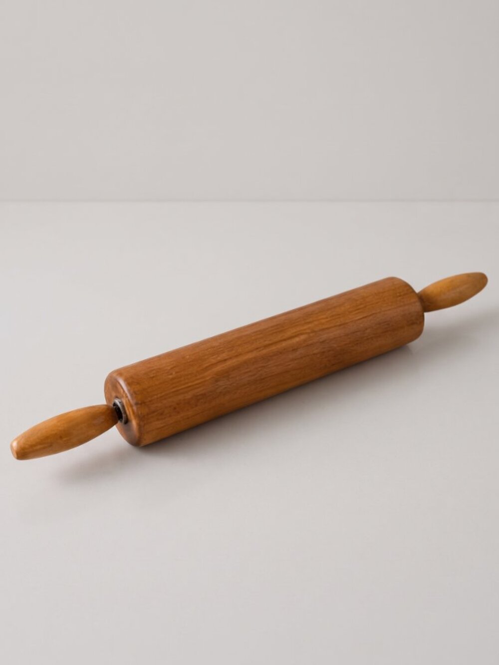 Vintage Wooden Rolling Pin 18” Rustic Farmhouse Baking Tool Mineral Oiled